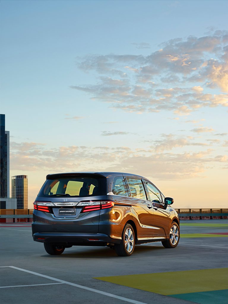 The Honda Odyssey. The Honda Odyssey.
